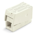 Szybkozłączka oświetleniowa WAGO 2x 1‑2,5mm2 biała 224‑112 /100szt./