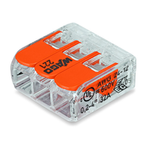 Szybkozłączka WAGO 3x0,2‑4mm2  221‑413 /50szt./