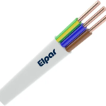 Przewód YDYp 3x1,5 żo 450/750V Ecoinstal /100m/