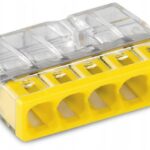 Szybkozłączka 2273-205 Wago 0,5-2,5 mm² / 5 , 100 szt.